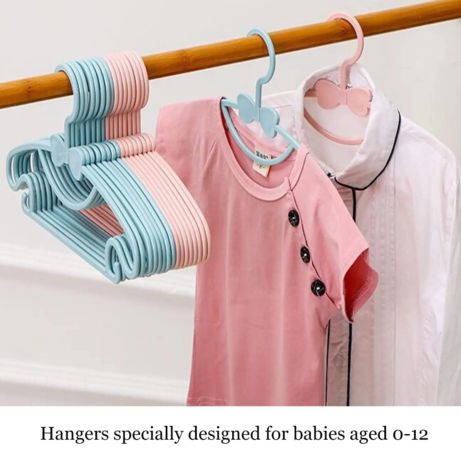 Baby Hanger 10pcs Kids Clothes - Baby Clothing Display บทวิจารณ์และราคา