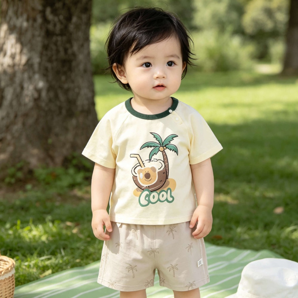 0-3 Year Old Baby Summer Short - Baby Clothing Made In Usa บทวิจารณ์และราคา