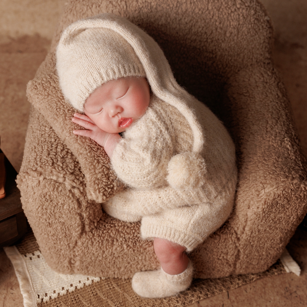 Knitted Newborn Photoshoot Out - Baby Clothing Newborn บทวิจารณ์และราคา