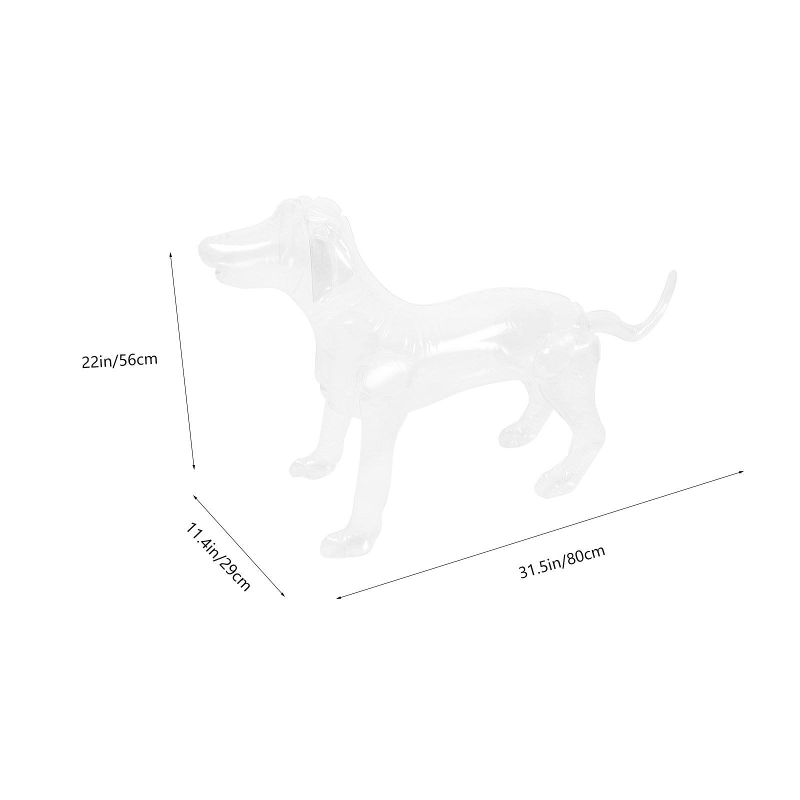 Inflatable Dog Clothes Display - Baby Clothing Display บทวิจารณ์และราคา