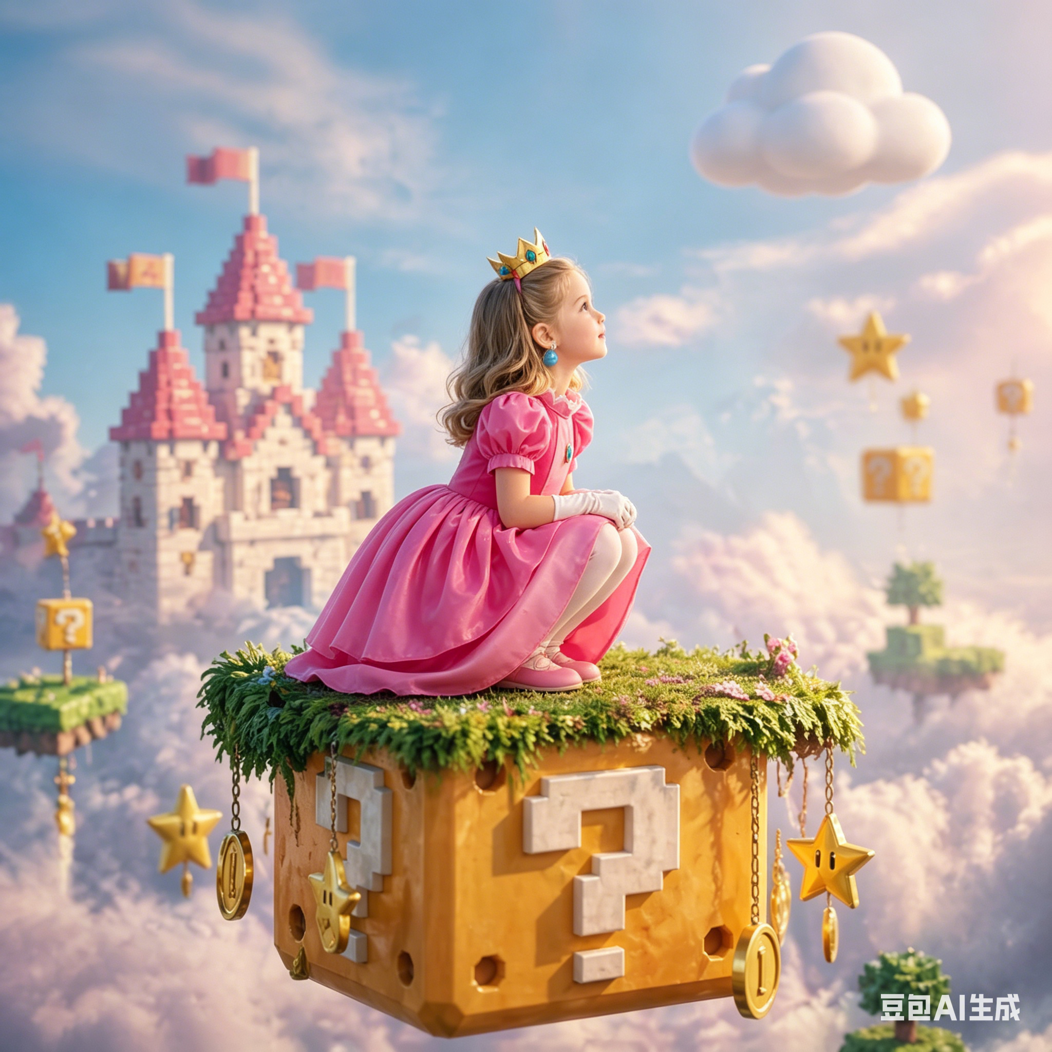 Princess Peach Style Dress Up  - Newborn Gift Set บทวิจารณ์และราคา