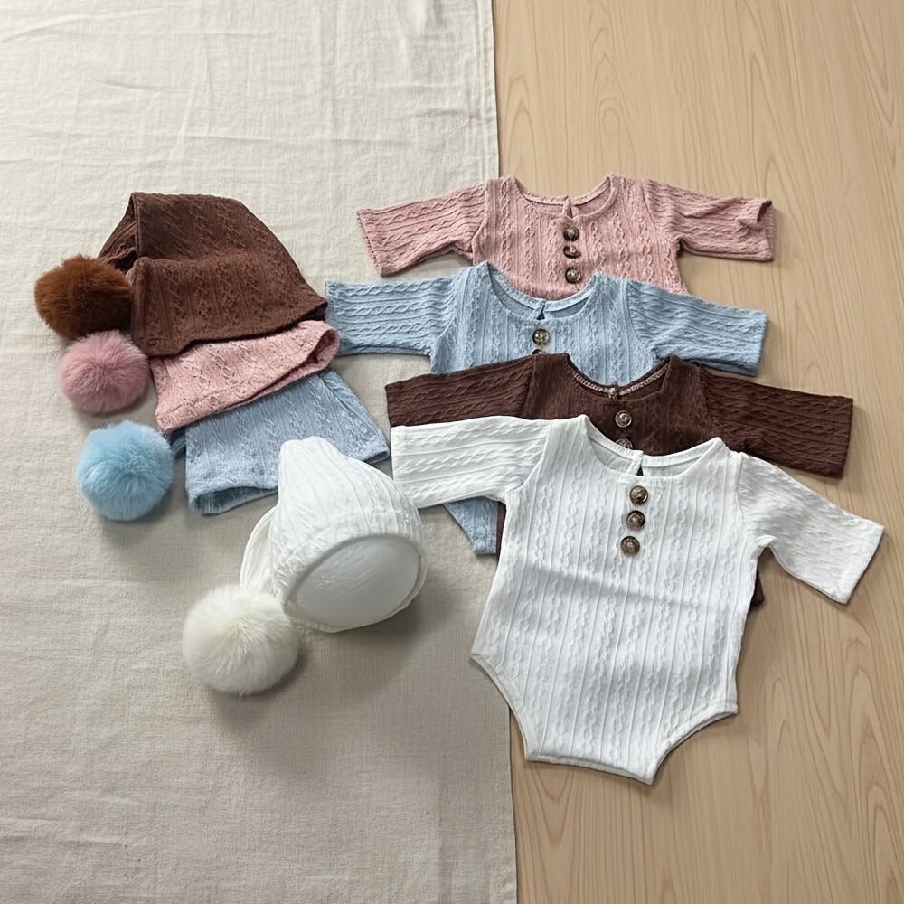 Newborn Photography Props Romp - Baby Clothing Newborn บทวิจารณ์และราคา