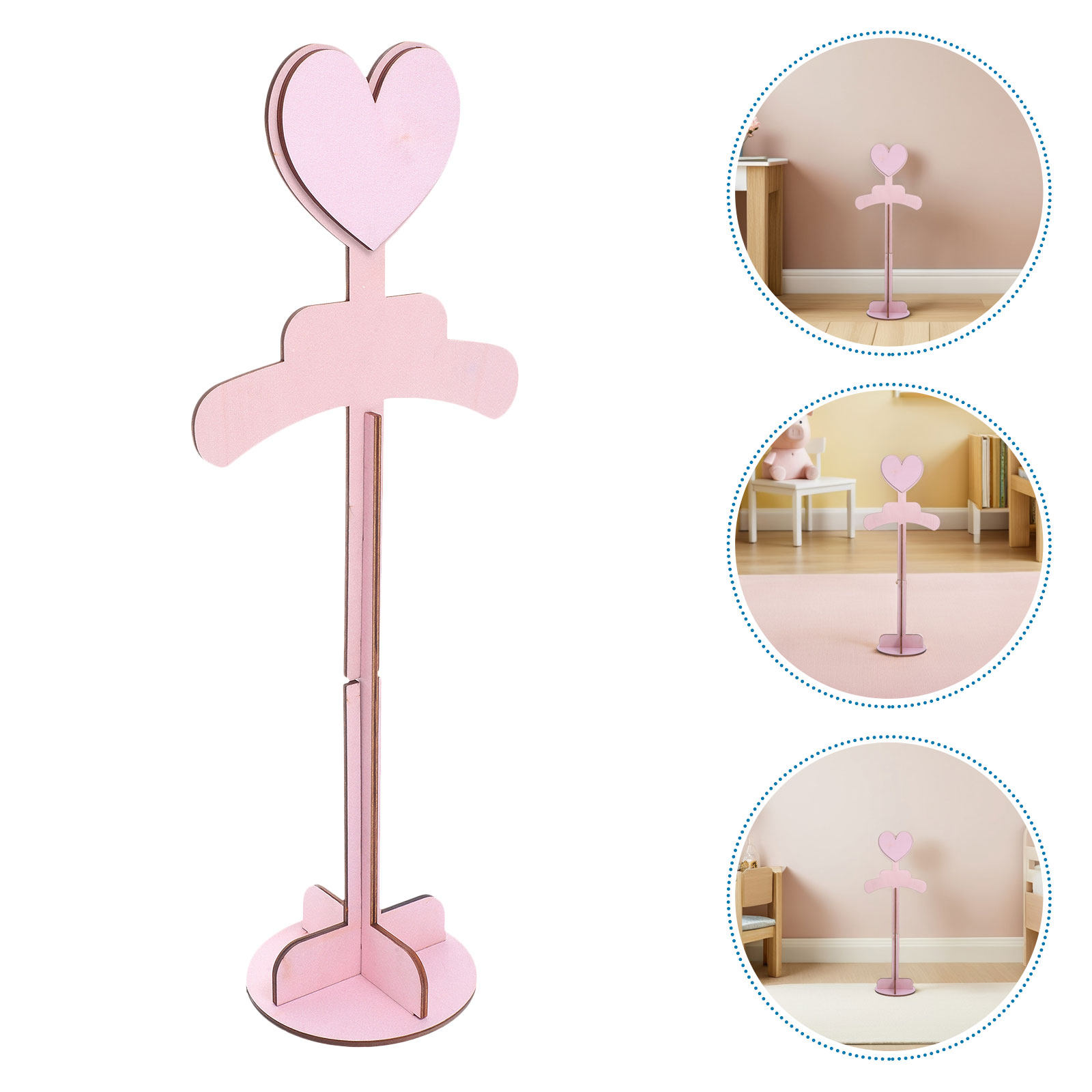 2Pcs Hand Assembled Solid Wood - Baby Clothing Display บทวิจารณ์และราคา