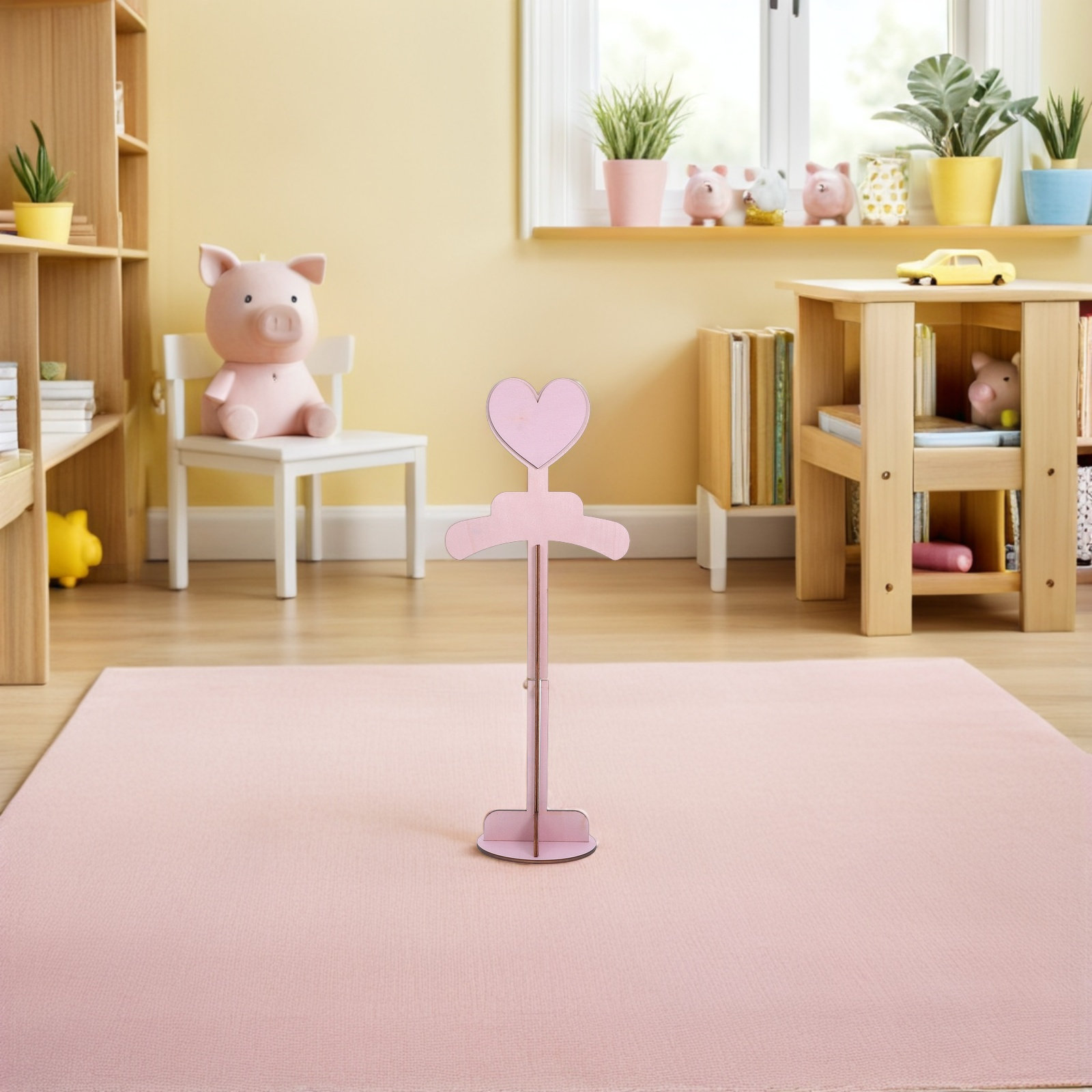 2Pcs Hand Assembled Solid Wood - Baby Clothing Display บทวิจารณ์และราคา