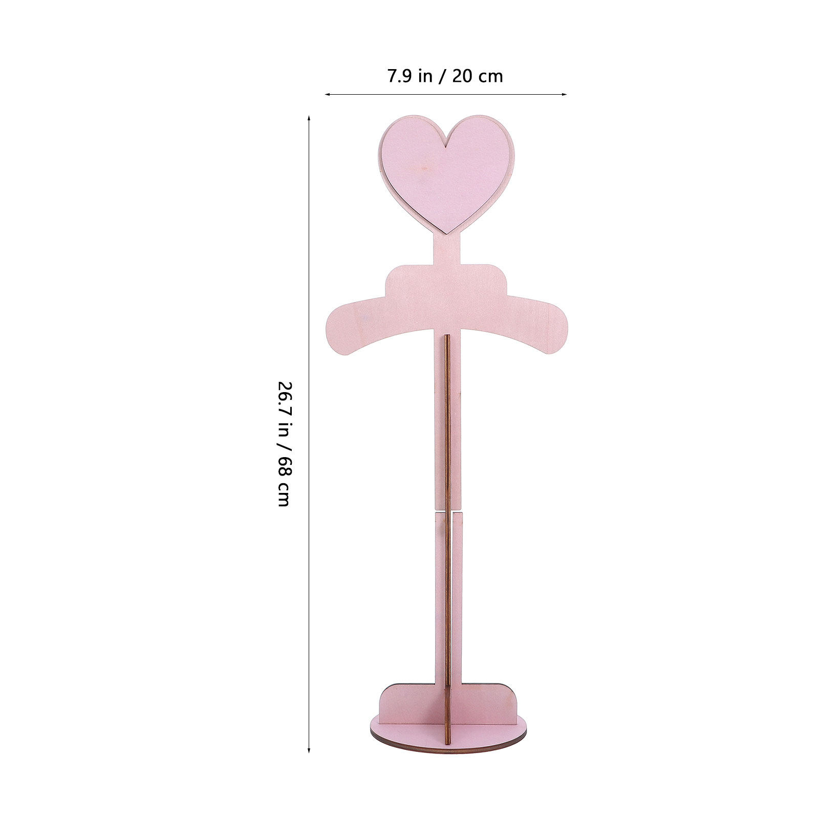 2Pcs Hand Assembled Solid Wood - Baby Clothing Display บทวิจารณ์และราคา