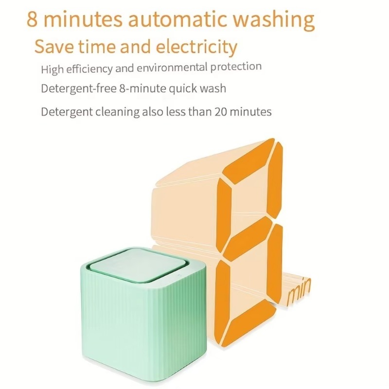 Automatic Mini Washing Machine - Baby Clothing Made In Usa บทวิจารณ์และราคา