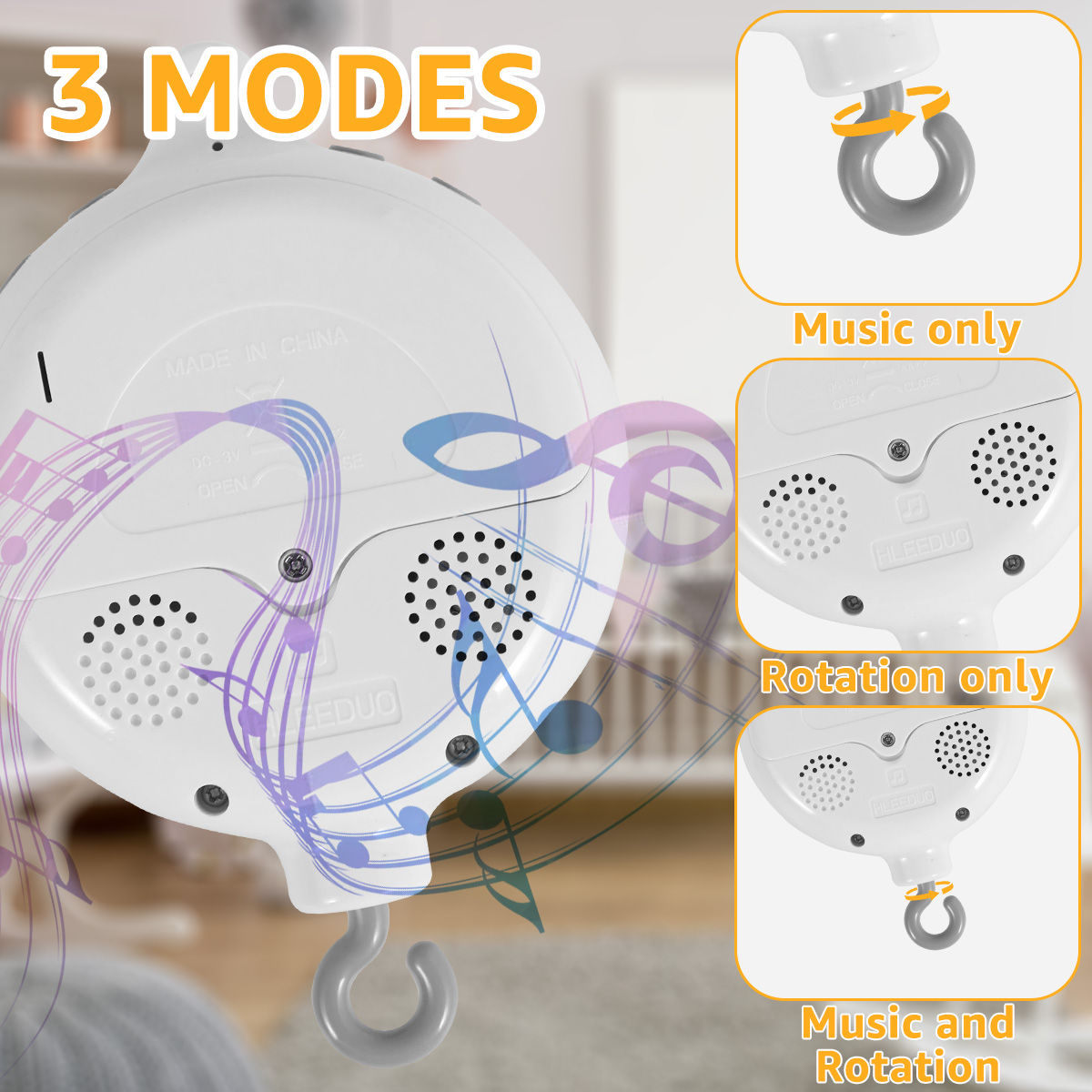 Baby Rotating Music Box ABS Ba - Newborn Gift Set บทวิจารณ์และราคา