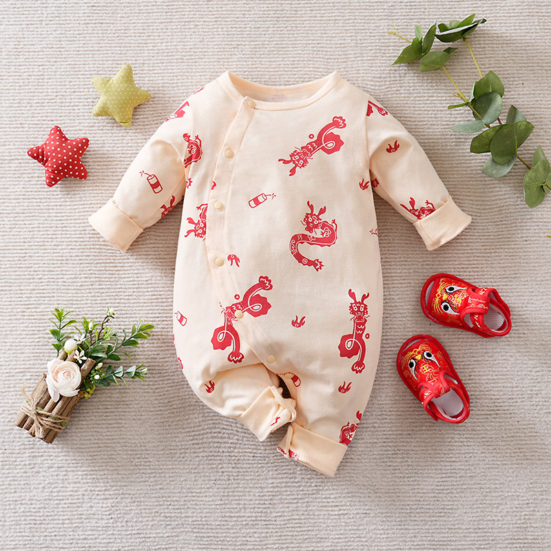 Chinese Style Baby Jumpsuit Wi - Baby Clothing Made In Usa บทวิจารณ์และราคา