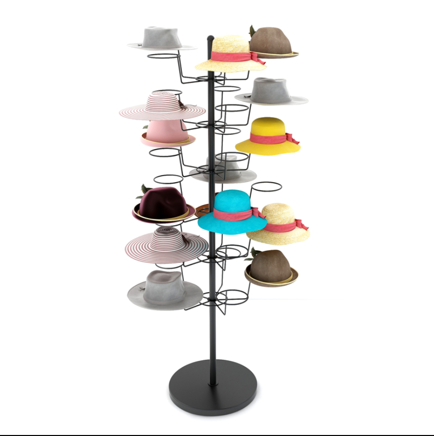 New hat display booth hat rack - Baby Clothing Display บทวิจารณ์และราคา