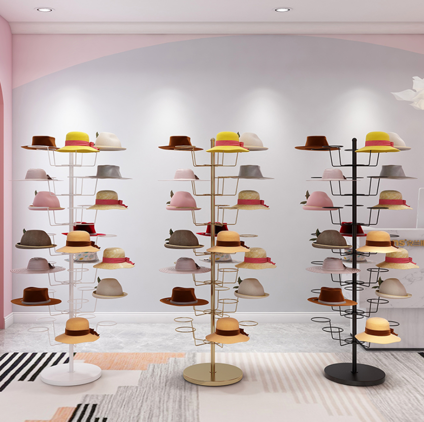 New hat display booth hat rack - Baby Clothing Display บทวิจารณ์และราคา
