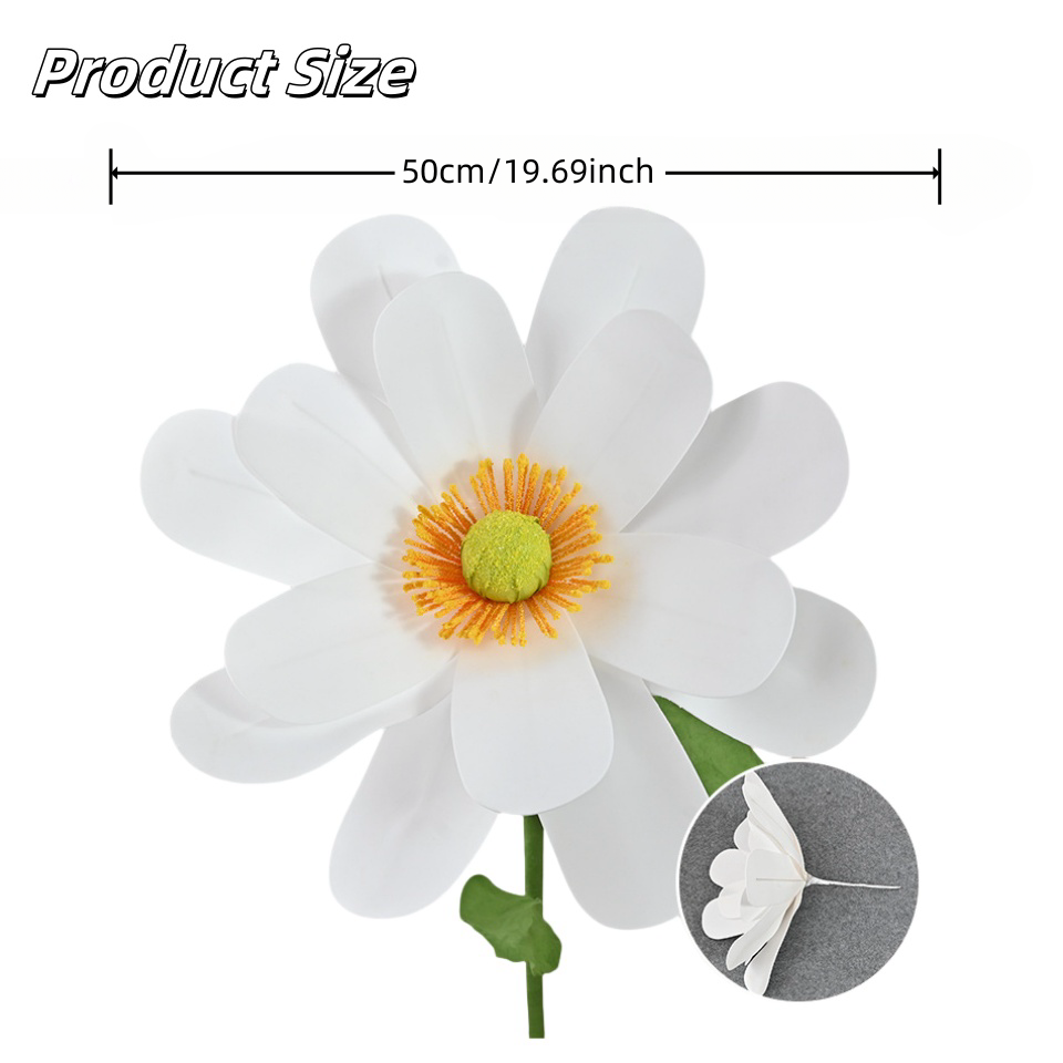 50 Cm Artificial Giant White F - Baby Clothing Display บทวิจารณ์และราคา