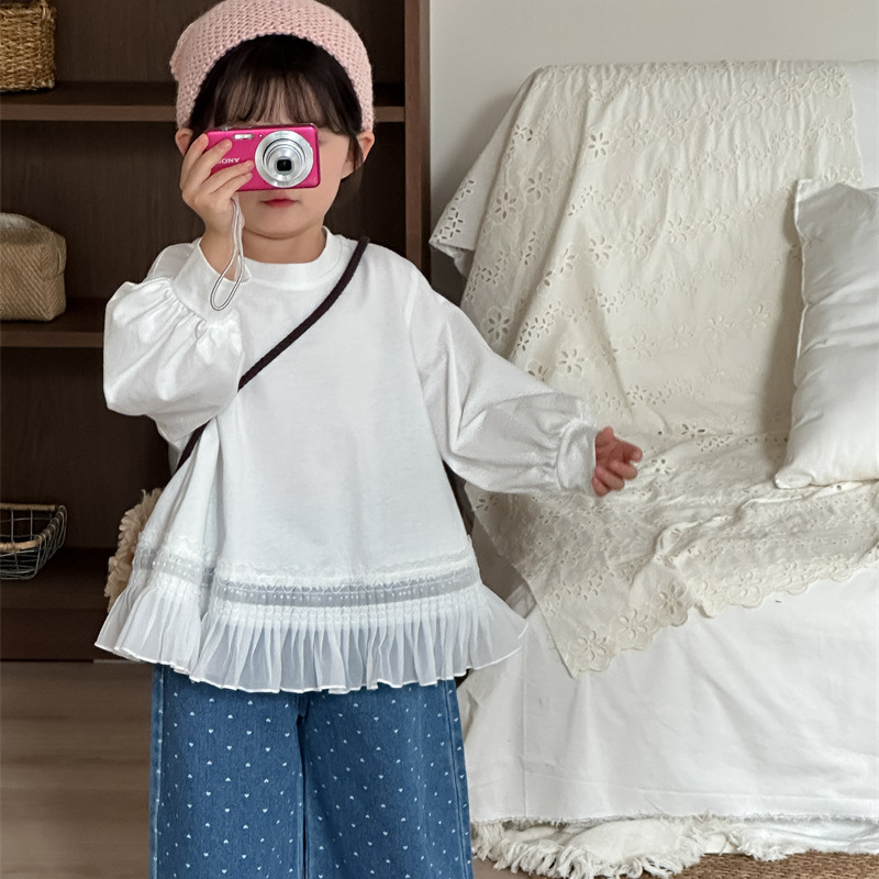 Girls' Blouse 2025 Autumn New  - Baby Clothing Industry บทวิจารณ์และราคา