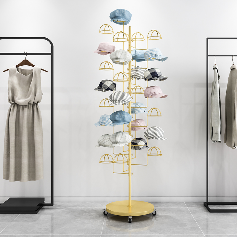 Hat display stand Floor-to-cei - Baby Clothing Display บทวิจารณ์และราคา